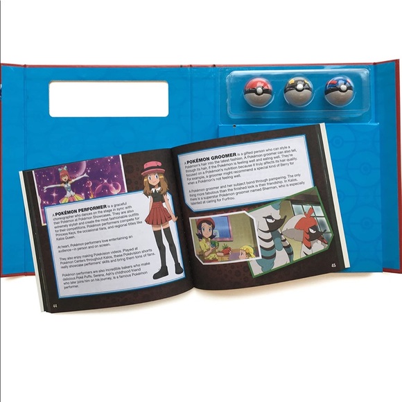 Pokémon Training Box With Manual and 3 Poké Ball Puzzle Erasers Scholastic - Picture 2 of 3